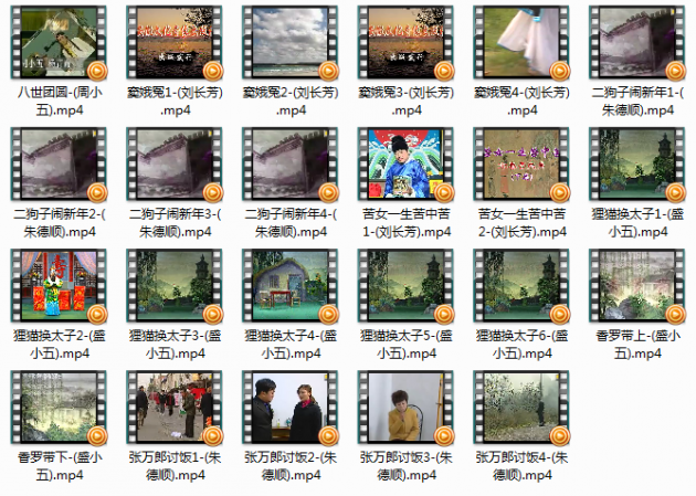 庐剧八世团圆狸猫换太子窦娥冤等视频打包下载安徽庐剧大全全集mp4 第2张