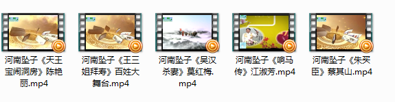 河南坠子视频响马传天王宝闹洞房等高清mp4打包下载第四辑  第2张